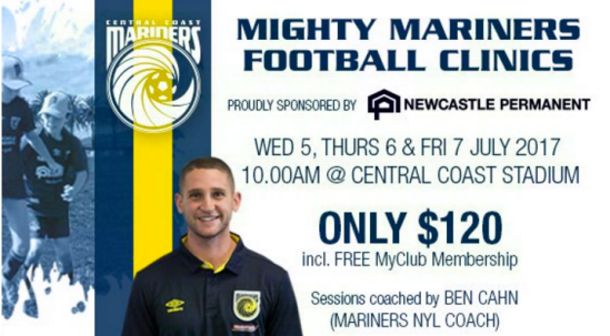 Newcastle Permanent Mighty Mariners Clinic