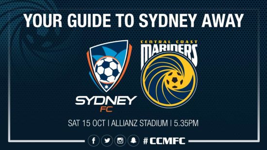 AWAY DAYS: Your guide to Mariners vs. Sydney at Allianz Stadium