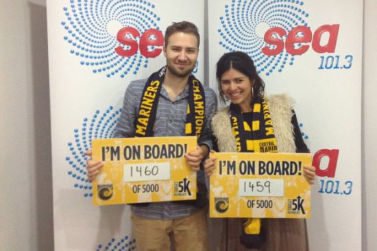 Sea FM’s Dani & Nath jump on board!