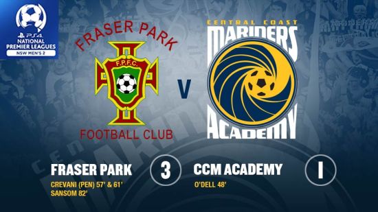 ACADEMY WRAP: Mariners fall to Fraser Park