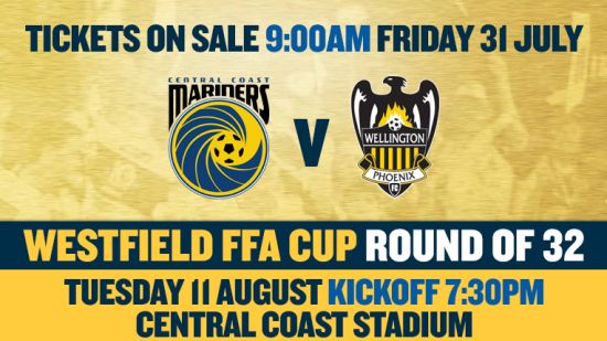 NEWS: FFA Cup ON SALE NOW