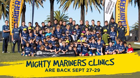 BOOK NOW: Newcastle Permanent Mighty Mariners Clinics