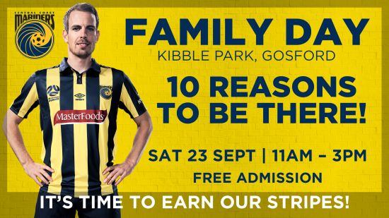 10 Reasons to get to Family Day!