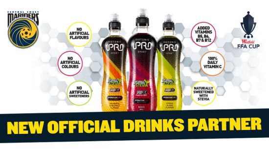 NEWS: Mariners sign iPro Sport as Official Drinks Partner