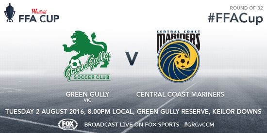 CONFIRMED: Green Gully vs. Central Coast Mariners LIVE on Fox Sports