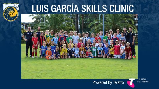 Luis Garcia Skills Clinic, powered by Telstra