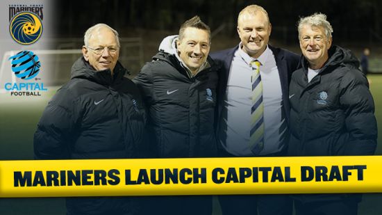 Central Coast Mariners & Capital Football launch Capital Draft