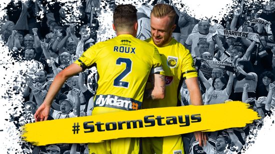 Storm Roux signs contract extension with Central Coast Mariners