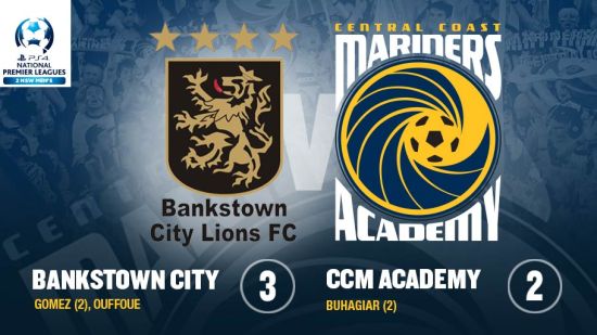 ACADEMY WRAP: Mariners vs. Bankstown City