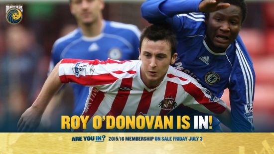 BREAKING NEWS: Roy O’Donovan joins Mariners