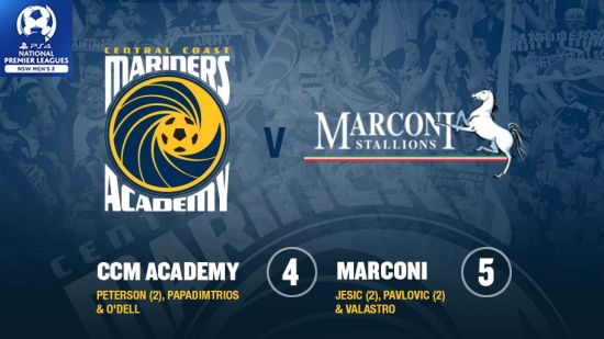 ACADEMY WRAP: Nine-goal thriller with Marconi
