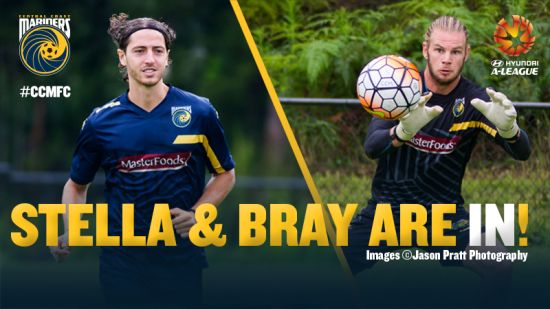 BREAKING NEWS: Bray & Stella join Mariners