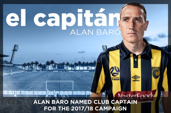 Alan Baro named Mariners Club Captain
