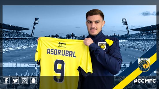 Mariners Sign Spanish Striker, Asdrúbal