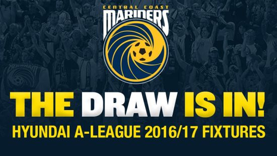 NEWS: The Hyundai A-League 2016/17 Draw is IN!