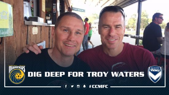 Reid Running from Sydney Derby to Gosford to raise funds for Troy Waters