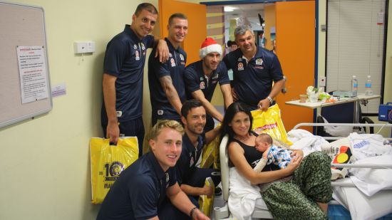 GALLERY: Mariners visit Gosford Hospital