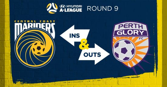 Mariners Ins & Outs for Round 9