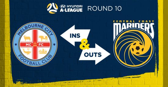 Mariners & City Ins & Outs: Round 10
