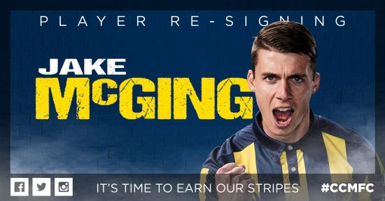 Jake McGing Signs Contract Extension
