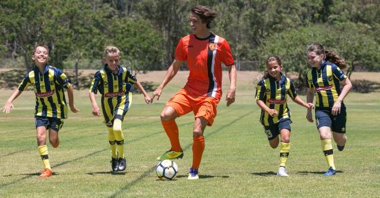 Lachie Wales back to Grassroots for Play Football Round