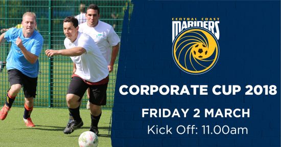 Book Now: 2018 Mariners Corporate Cup  