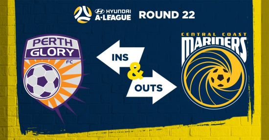 Ins & Outs: Perth vs. Mariners