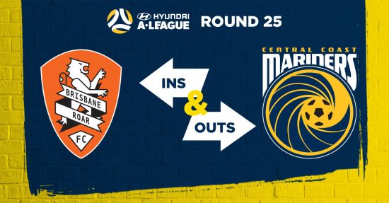Ins & Outs: Brisbane vs. Mariners