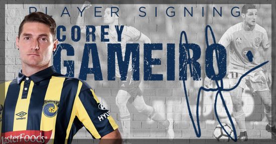 Corey Gameiro is Yellow & Navy