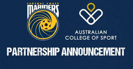 Mariners forge partnership with Australian College of Sport