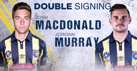 Double Signing: Jordan Murray & Josh Macdonald join Mariners