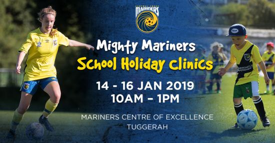 Bookings Open: Mighty Mariners January School Holiday Clinics