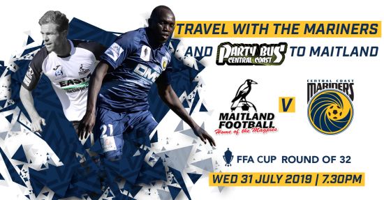 FFA Cup Away Days: Travel to Maitland with the Mariners