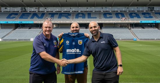 Central Coast Mariners & MATE launch exciting partnership