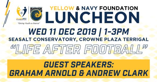 ‘Life after Football’ – Yellow & Navy Foundation Luncheon