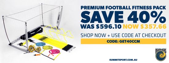 Get a great deal on a Summit Football training pack!