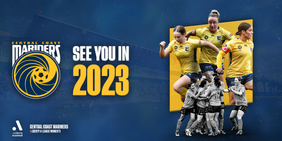 Central Coast Mariners set to enter 2023/24 Liberty A-League Women’s