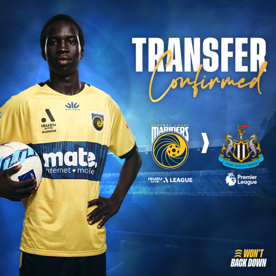 Central Coast Mariners agree terms for Garang Kuol transfer