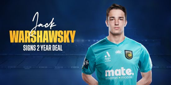Mariners sign Young Socceroo Jack Warshawsky