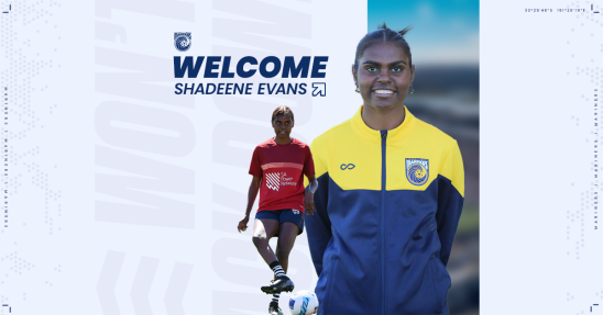 Mariners sign young forward Shadeene Evans